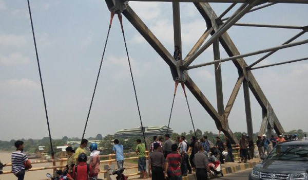 <b>Foto:</b> Aur Duri II Tempat  Terjadinya Seorang Warga Hendak Bunuh Diri