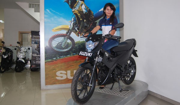 Satria FU Predator  Limited Edition  masih tersedia 8 unit dan tidak diproduksi lagi. F/BAKAR/ JAMBI EKSPRES