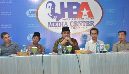 HBA gelar jumpa pers di Media Center HBA belum lama ini