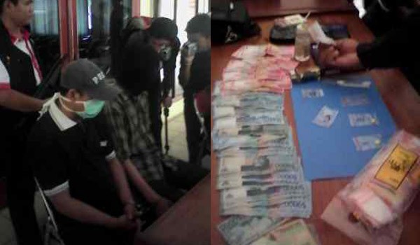 <b>Foto:</b> Pengedar sabu yang tertangkap BNN