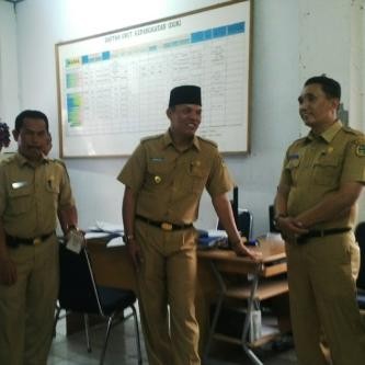 Wabup Kerinci Zainal Abidin sidak di dampingi Kabag Humas Edi Ruslan
