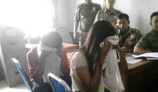 Pelajar SMK Kota Kuala Tungkal yang tertangkap akan berbuat mesum