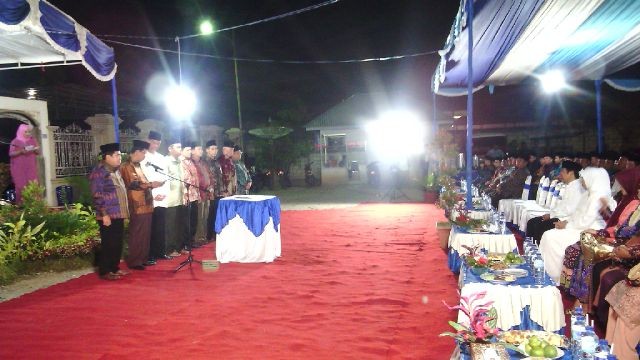 Pembacaan deklarasi oleh Ketua DPRD Kota Sungaipenuh