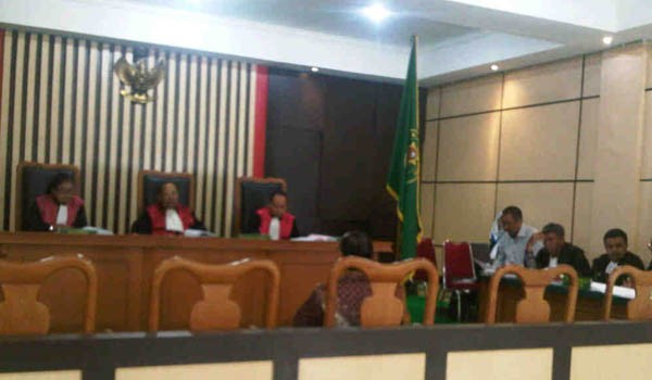 Suswo Sujanto, Ahli Keuangan Negara RI saat memberikan keterangan disidang lanjutan, Syahrasaddin