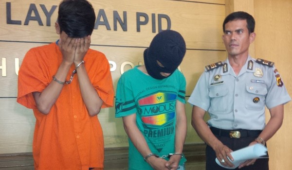 Pelaku yang terlibat pencurian sepeda motor