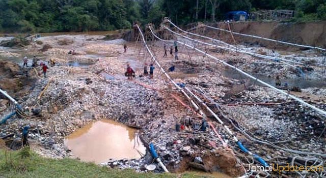 Aktivitas PETI di Merangin