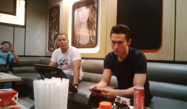 Indra Lesmana Brugman saat datang ke Jambi