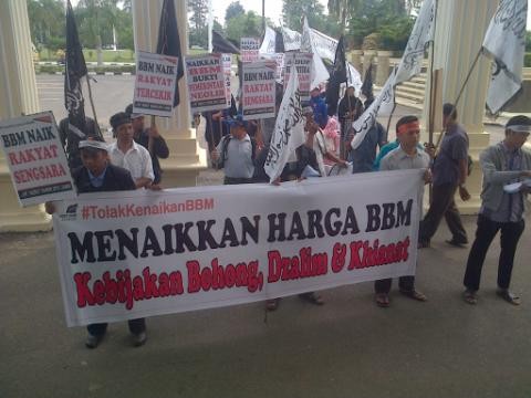 Demo HTI di Jambi