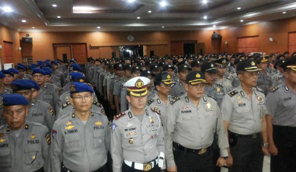 Kenaikan harga BBM yang diumumkan malam ini, Polda Jambi apel siaga 1