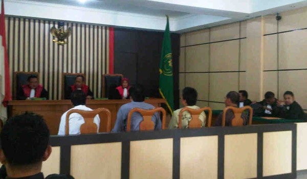 Sidang lanjutan lima mantan anggota DPRD Kabupaten Kerinci 2008