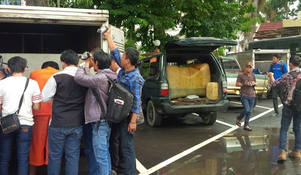 Tersangka kasus penimbunan 1,5 ton solar