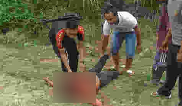 Korban Kekerasan dalam rumah tangga yang diselamatkan pihak kepolisian