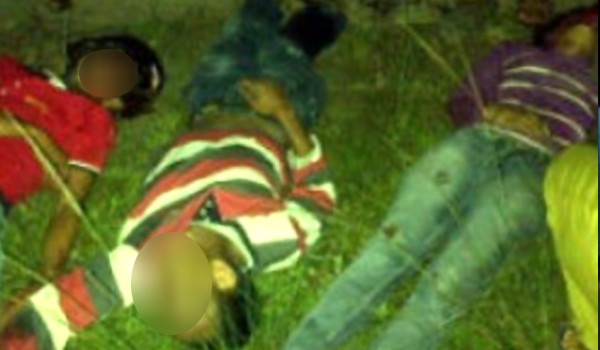 Tiga korban tewas mengenaskan setelah kendaraan mereka bertabrakan di jalan Lintas Sumatera KM 08  Desa Lubuk Sepuh Kecamatan Pelawan, Sarolangun