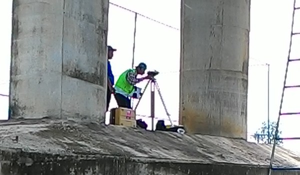 Tim kementerian PU mulai menginventarisir jembatan Muara Sabak