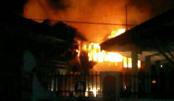Kebakaran Sungaipenuh SMPN 2 Sungaipenuh