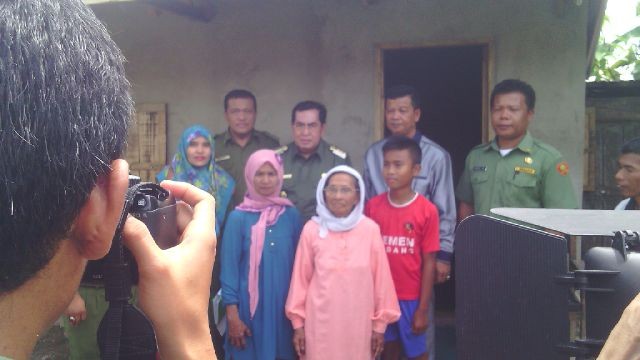 AJB usai peresmian pemanfaatan proyek Samisake di Kantor Camat Hamparan Rawang