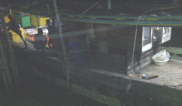 Kapal yang menggunakan alat tangkap trawl, ytang diamankan Dir Pol Air Polda Jambi