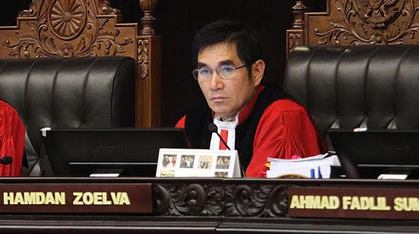 Ketua Hakim MK Hamdan Zoelva