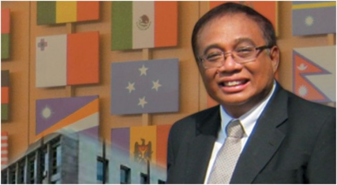 Menteri Koordinator Kemaritiman Republik Indonesia Indroyono Soesilo