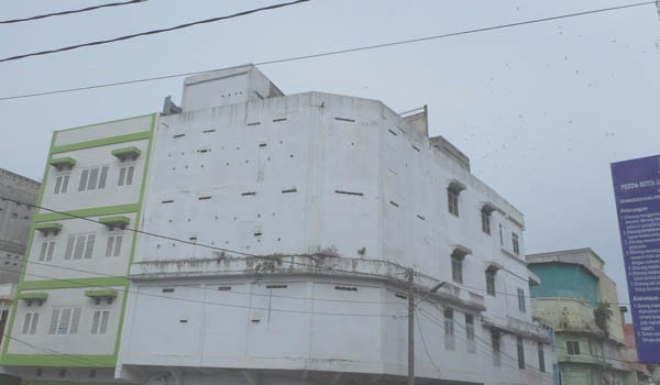 Rumah walet yang terdapat di Kota Jambi   