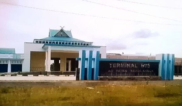 Terminal bus di Sarolangun hingga kini belum beroperasi