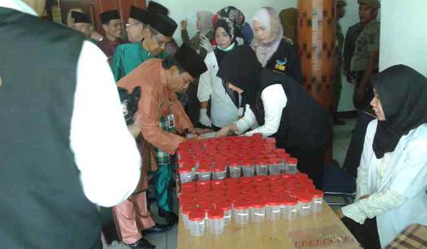 Tes urine yang dilakukan Pemkot Jambi pada pejabat eselon 1 dan eselon II