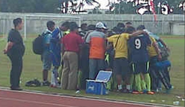 Kesebelasan Kota Jambi vs kesebelasan Muarojambi