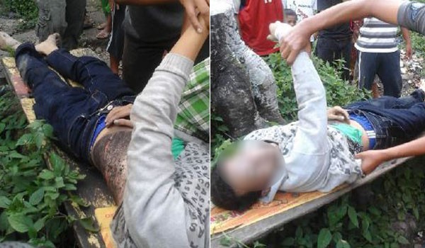 Maekoni warga Pamenang Kab. Merangin korban kecelakaan yang meninggal dunia