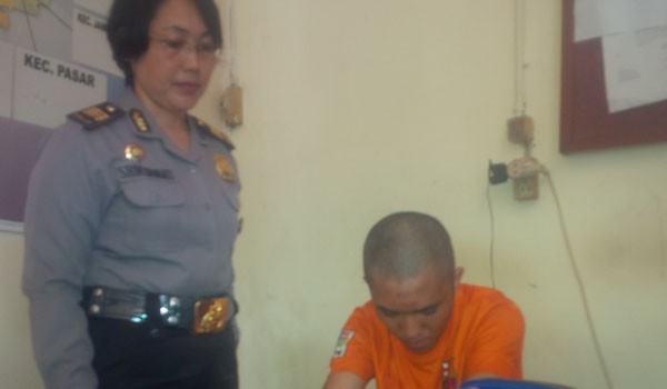 Pelaku jambret yang berhasil diringkus Satreskrim Polresta Jambi