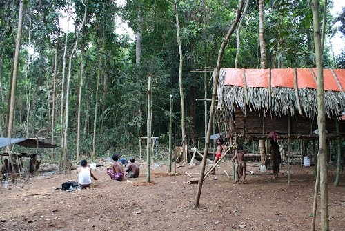 Ilustrasi pemukiman warga SAD