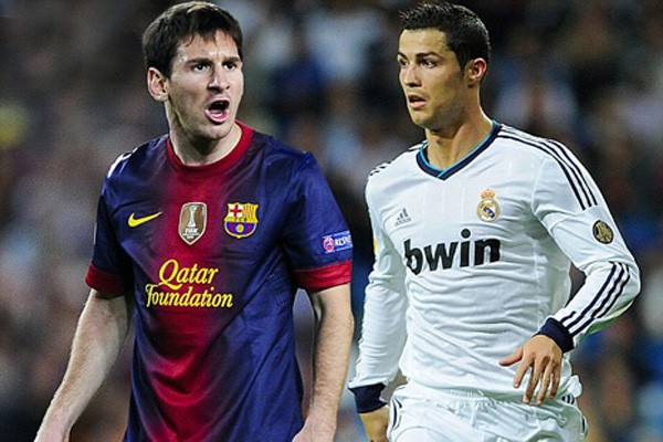 Lionel Messi dan Cristiano Ronaldo. Foto: AFP