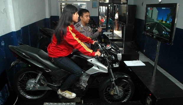 Ilustrasi ujian mengemudi