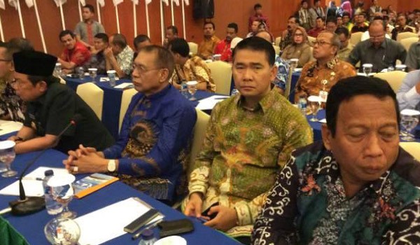 Walikota Jambi saat menghadiri acara Rakernas Apeksi di Ambon