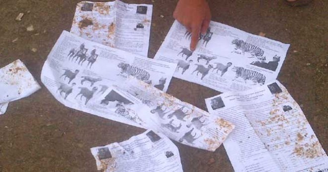 Selebaran gelap yang memfitnah Gubernur Jambi HBA