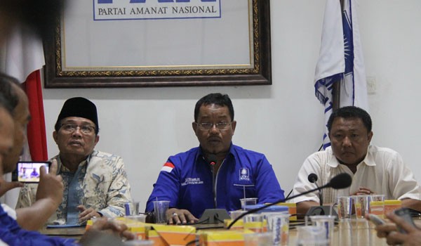 Fachrori Umar saat mendaftar di DPW PAN beberapa waktu lalu.   