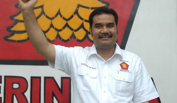 Ketua DPD Gerindra Sutan Adil Hendra