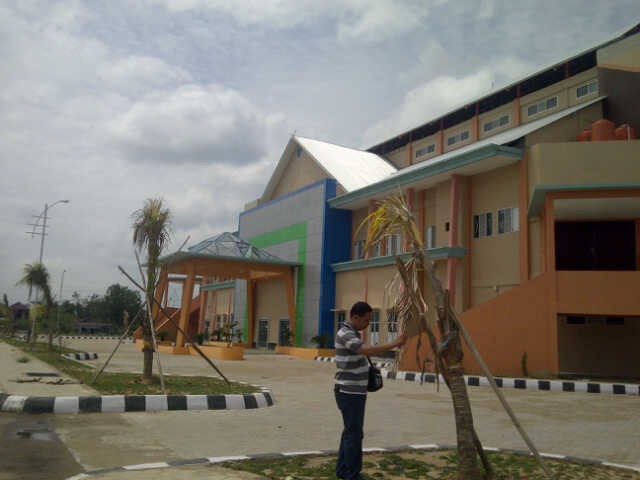 Gor SBC Muarabulian yang diduga dijadikan tempat mesum