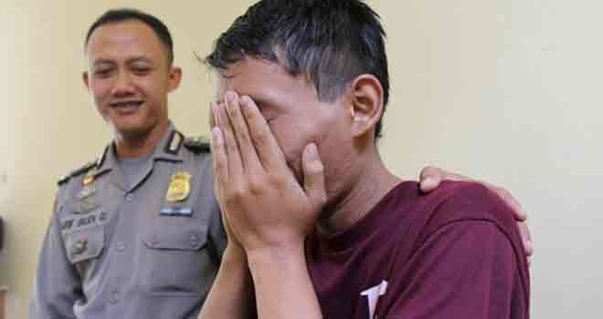 Tersangka penipuan Nur Iksan.