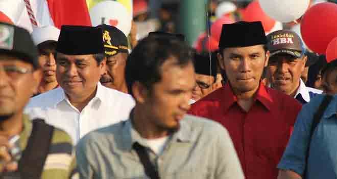 Calon Gubernur Jambi, Hasan Basri Agus (HBA) yang berpasangan dengan Edi Purwanto (EP)