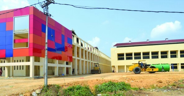 Bangunan Pasar Tradisional Modern Bungo