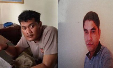 Brigpol Putut Prabowo (kiri) dan AKP Valentino (kanan)