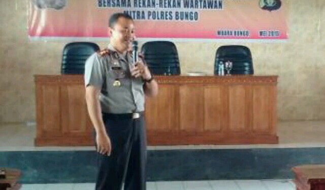 Kapolres Bungo, AKBP Bayuaji Irawan.