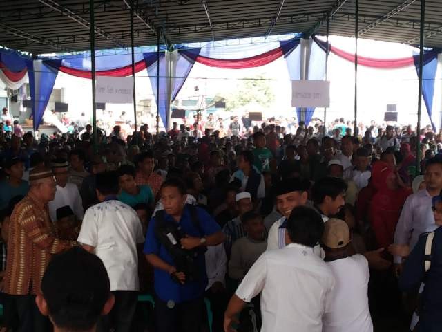 Pelantikan Tim Sinar di Maro Sebu Ulu