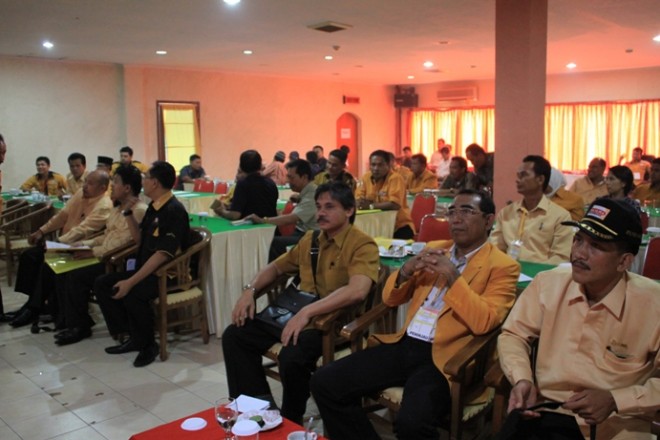 Salah satu acara yang digelar Hanura. Hanura memecat salah satu kadernya di DPRD Kota Jambi 