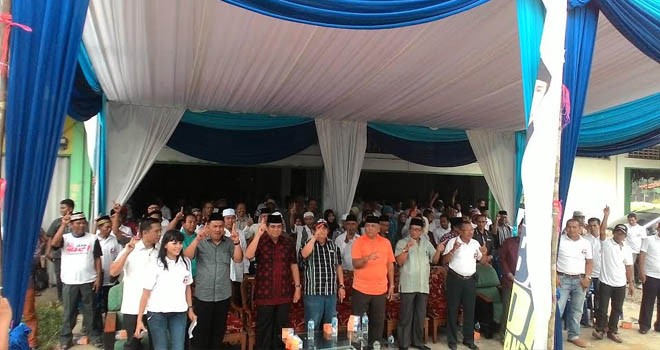 Saat pengukuhan Tim Cerdas HBA.