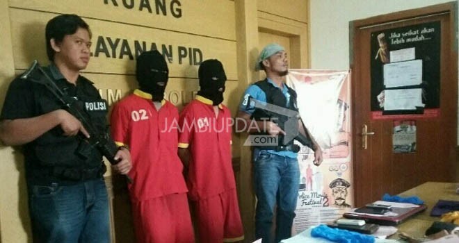 Tersangka pembunuhan mahasiswi Unja asal Desa Jelutih.