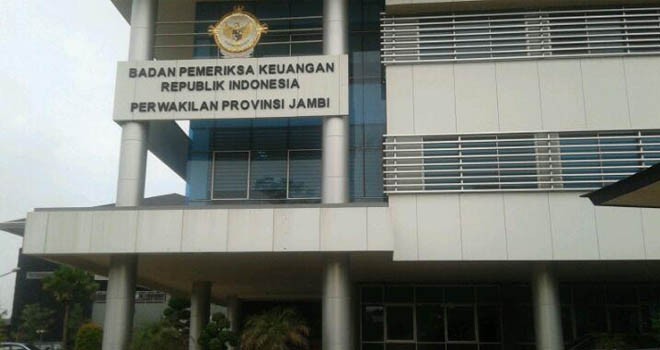 Kantor BPK perwakilan Provinsi Jambi.