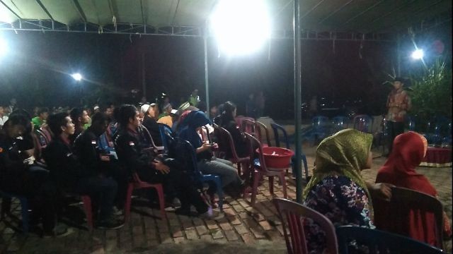 Suasana silaturahmi EP dengan di Kecamatan Betara
