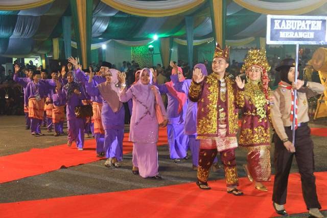 Pembukaan MTQ tingkat Provinsi Jambi ke 45 di Kabupaten Tebo