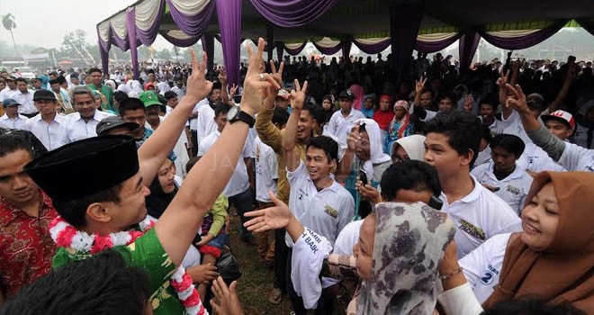 Sambutan Saat Pengukuhan Tim Meranti II Renah Pamenang Merangin.